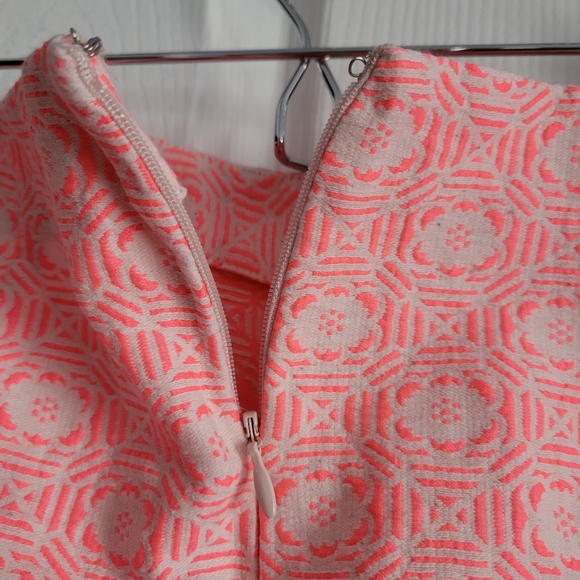 Diamond Flower Print Mini Skirt - Picture 4 of 9